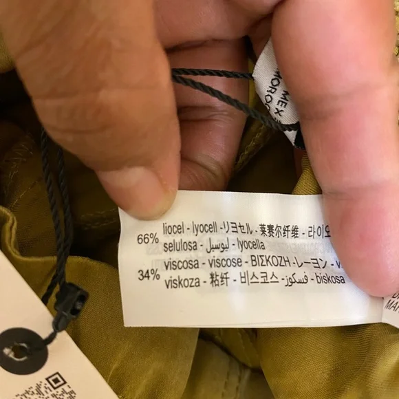 Zara Women's green  Cargo Pants - Picture 6 of 6